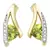 White Gold Plated Earring