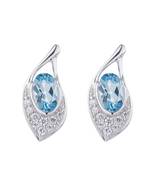White Gold Plated Earring