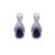 White Gold Plated Earring