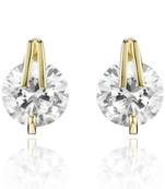 White Gold Plated Earring