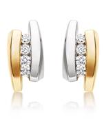 White Gold Plated Earring