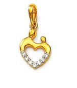 Sterling Silver Beautiful Mom Pendant Shape Pendant