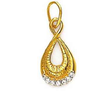 Sterling Silver Danglling Bag Shape Pendant 1