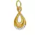 Sterling Silver Danglling Bag Shape Pendant