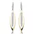 White Gold Plated Earring