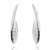 White Gold Plated Earring