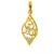 Sterling Silver Fashionable Design Diamond Pendant