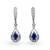 White Gold Plated Earring