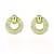 White Gold Plated Earring