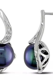 White Gold Plated Earring