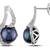 White Gold Plated Earring
