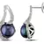 White Gold Plated Earring