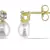 White Gold Plated Earring