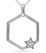 Sterling Silver Special Star Shape Pendant