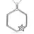Sterling Silver Special Star Shape Pendant