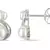 White Gold Plated Earring