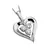 Heart Shape  American Diamond Pendant