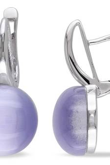 White Gold Plated Earring