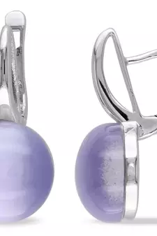 White Gold Plated Earring