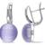 White Gold Plated Earring