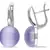 White Gold Plated Earring