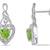 White Gold Plated Earring
