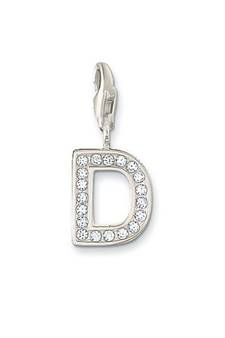 D' Alphabet Design American Diamond Pendant