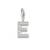 E' Alphabet Design American Diamond Pendant
