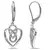 White Gold Plated Earring