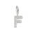 F' Alphabet Design American Diamond Pendant