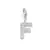 F' Alphabet Design American Diamond Pendant
