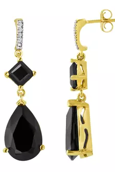 White Gold Plated Earring