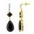 White Gold Plated Earring