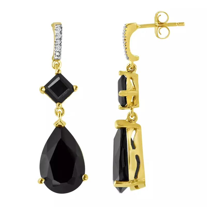 White Gold Plated Earring