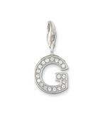 G' Alphabet Design American Diamond Pendant
