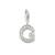 G' Alphabet Design American Diamond Pendant