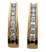 White Gold Plated Earring