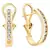 White Gold Plated Earring