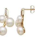 White Gold Plated Earring