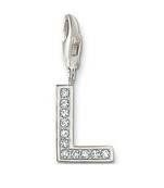 L' Alphabet Design American Diamond Pendant