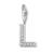 L' Alphabet Design American Diamond Pendant