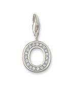 O' Alphabet Design American Diamond Pendant