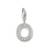 O' Alphabet Design American Diamond Pendant