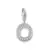O' Alphabet Design American Diamond Pendant