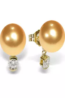 White Gold Plated Earring