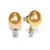 White Gold Plated Earring