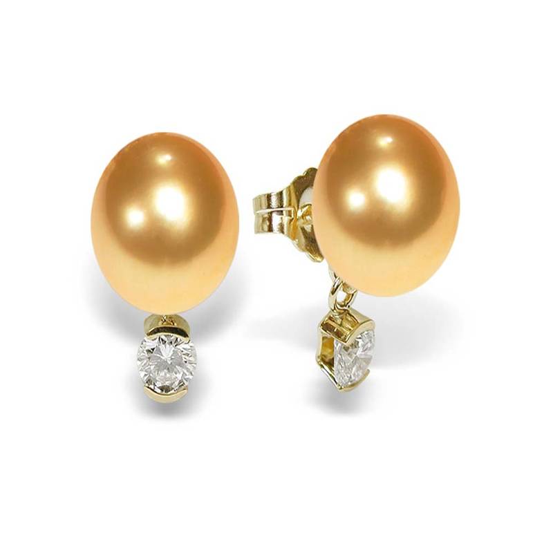 White Gold Plated Earring