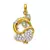 Lord Ganesh Design American Diamond Pendant