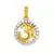 Om Design American Diamond Pendant
