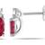 White Gold Plated Earring